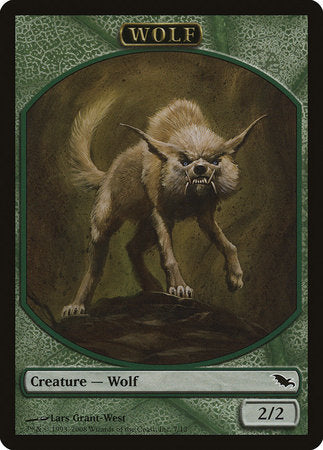 Wolf Token [Shadowmoor Tokens] | Black Swamp Games