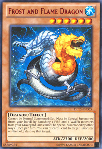 Frost and Flame Dragon (Red) [DL15-EN005] Rare | Black Swamp Games