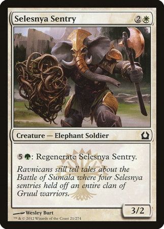 Selesnya Sentry [Return to Ravnica] | Black Swamp Games