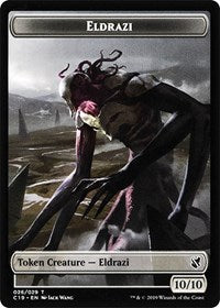 Eldrazi // Egg Double-sided Token [Commander 2019 Tokens] | Black Swamp Games