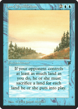 Land Equilibrium [Legends] | Black Swamp Games