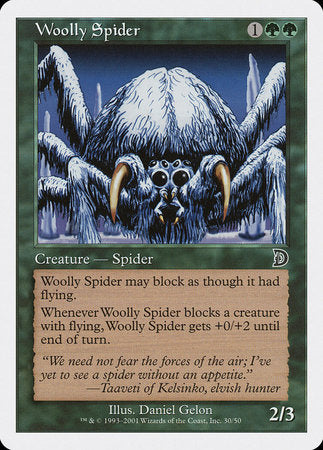 Woolly Spider [Deckmasters] | Black Swamp Games
