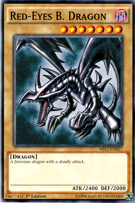 Red-Eyes B. Dragon [MIL1-EN027] Common | Black Swamp Games