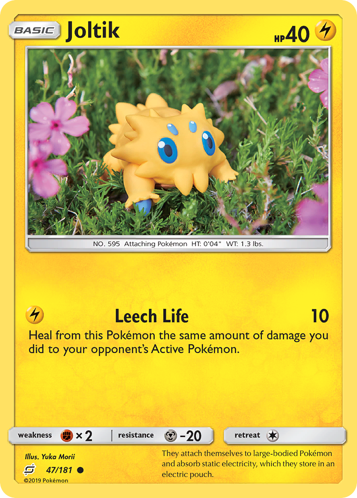 Joltik (47/181) [Sun & Moon: Team Up] | Black Swamp Games