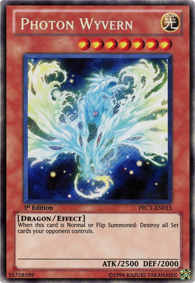 Photon Wyvern [PRC1-EN015] Secret Rare | Black Swamp Games