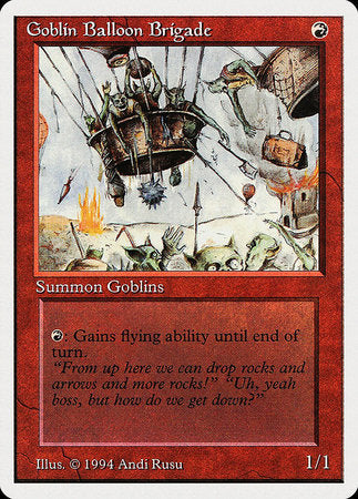 Goblin Balloon Brigade [Summer Magic / Edgar] | Black Swamp Games