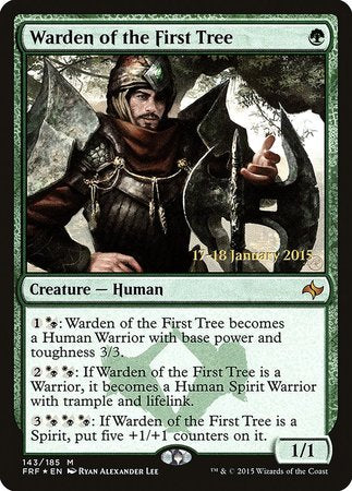 Warden of the First Tree [Fate Reforged Promos] | Black Swamp Games