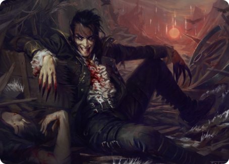 Arrogant Outlaw Art Card [Innistrad: Midnight Hunt Art Series] | Black Swamp Games