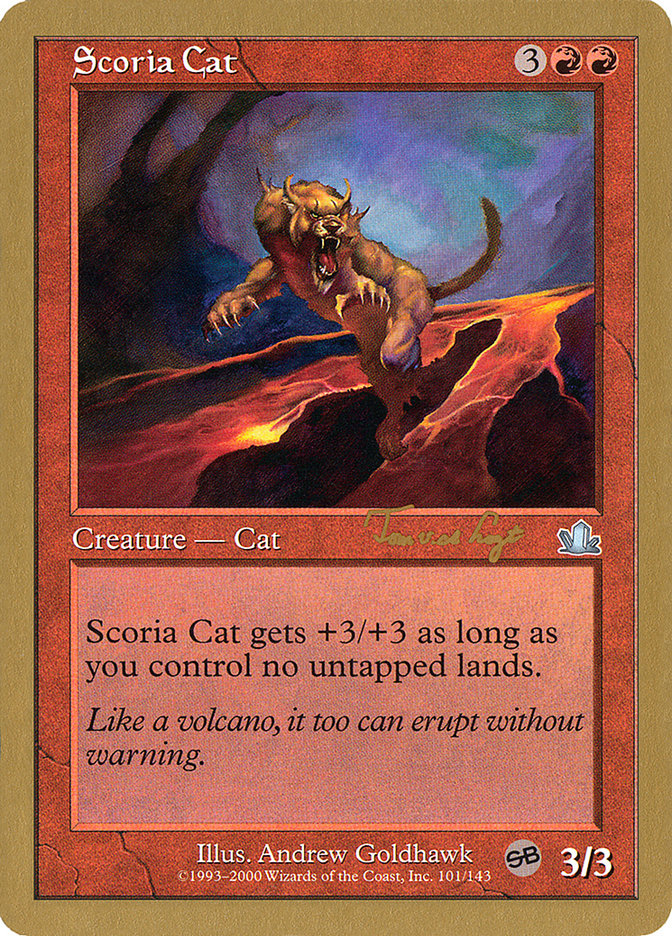 Scoria Cat (Tom van de Logt) (SB) [World Championship Decks 2001] | Black Swamp Games