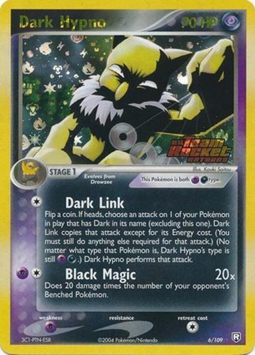 Dark Hypno (6/109) (Stamped) [EX: Team Rocket Returns] | Black Swamp Games