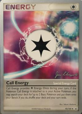 Call Energy (92/100) (Psychic Lock - Jason Klaczynski) [World Championships 2008] | Black Swamp Games