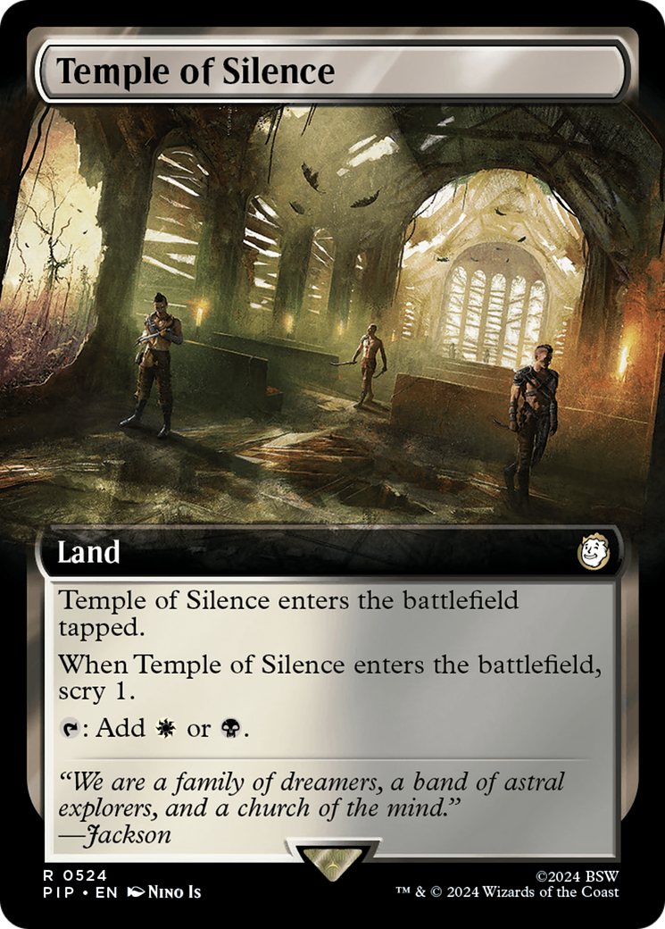 Temple of Silence (Extended Art) [Fallout] | Black Swamp Games
