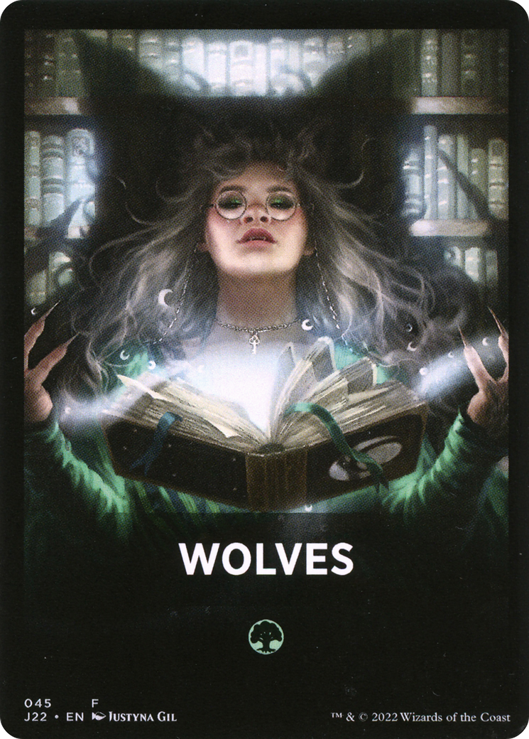 Wolves Theme Card [Jumpstart 2022 Front Cards] | Black Swamp Games