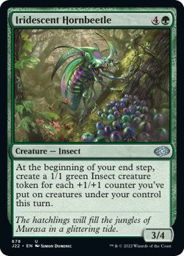 Iridescent Hornbeetle [Jumpstart 2022] | Black Swamp Games