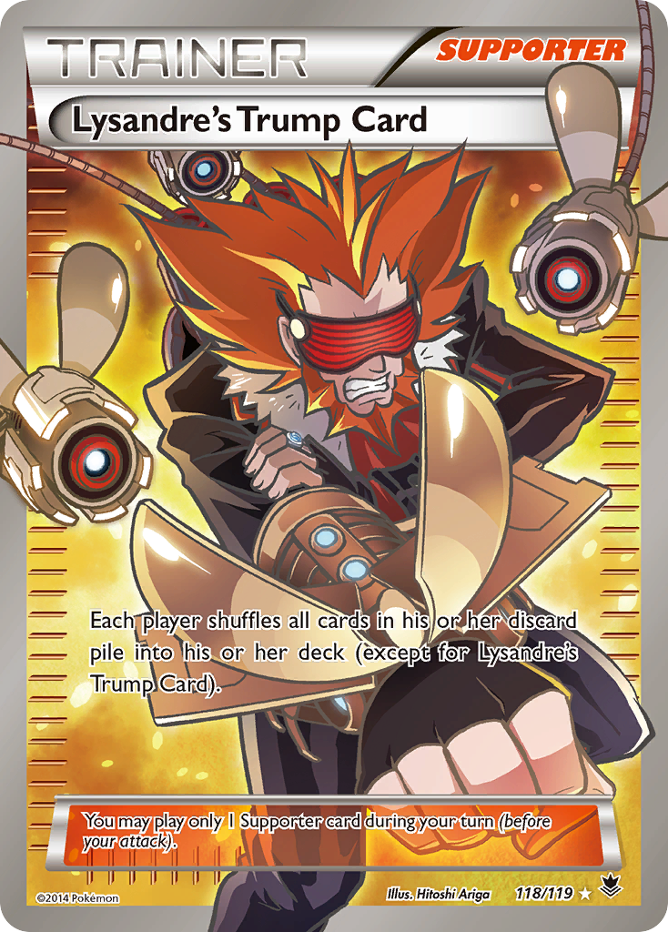 Lysandre's Trump Card (118/119) [XY: Phantom Forces] | Black Swamp Games