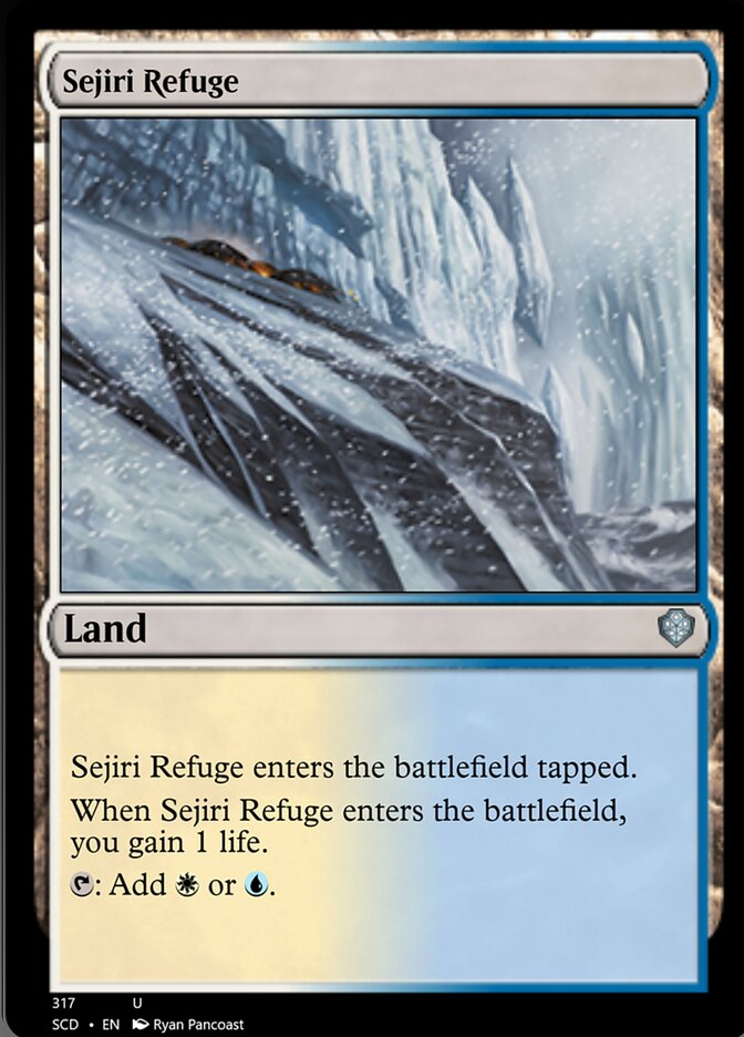 Sejiri Refuge [Starter Commander Decks] | Black Swamp Games