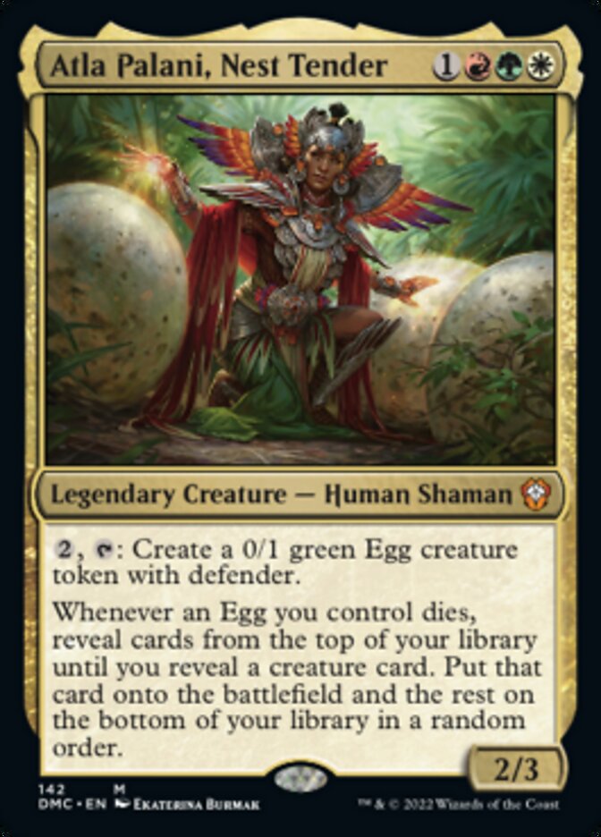 Atla Palani, Nest Tender [Dominaria United Commander] | Black Swamp Games