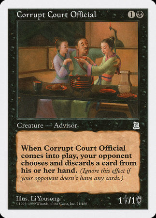 Corrupt Court Official [Portal Three Kingdoms] | Black Swamp Games