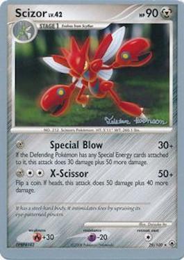 Scizor LV.42 (29/100) (Intimidation - Tristan Robinson) [World Championships 2008] | Black Swamp Games