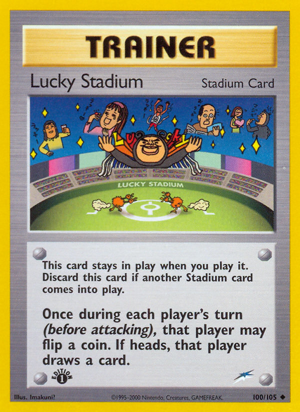 Lucky Stadium (100/105) [Neo Destiny 1st Edition] | Black Swamp Games