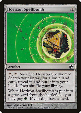 Horizon Spellbomb [Scars of Mirrodin] | Black Swamp Games