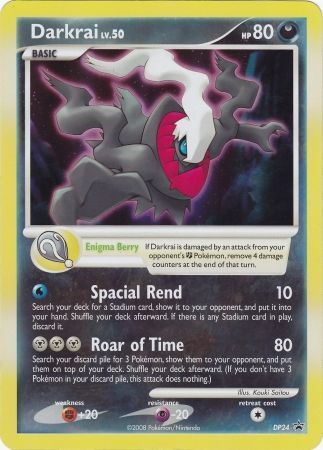 Darkrai (DP24) (Jumbo Card) [Diamond & Pearl: Black Star Promos] | Black Swamp Games