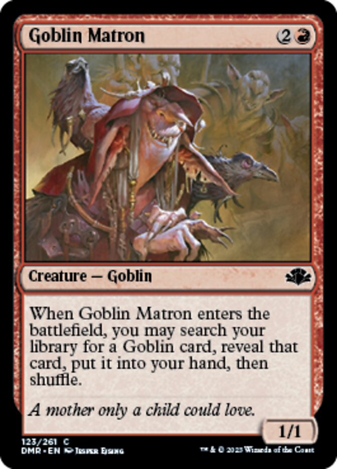 Goblin Matron [Dominaria Remastered] | Black Swamp Games