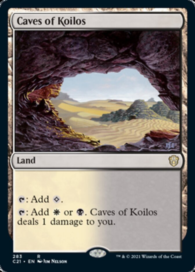 Caves of Koilos [Commander 2021] | Black Swamp Games