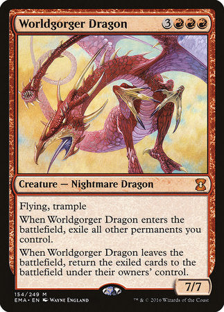 Worldgorger Dragon [Eternal Masters] | Black Swamp Games