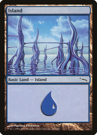 Island (293) [Mirrodin] | Black Swamp Games