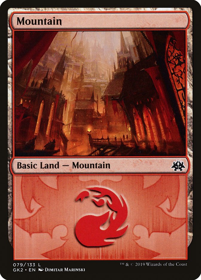 Mountain (79) [Ravnica Allegiance Guild Kit] | Black Swamp Games