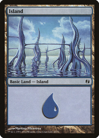 Island (43) [Duel Decks: Venser vs. Koth] | Black Swamp Games