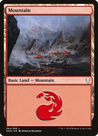 Mountain (264) [Dominaria] | Black Swamp Games