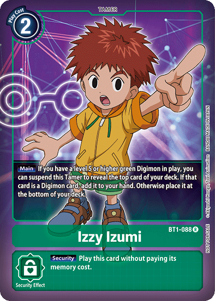 Izzy Izumi [BT1-088] (Buy-A-Box Promo) [Release Special Booster Ver.1.0 Promos] | Black Swamp Games