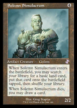 Solemn Simulacrum (Timeshifted) [Time Spiral Remastered] | Black Swamp Games