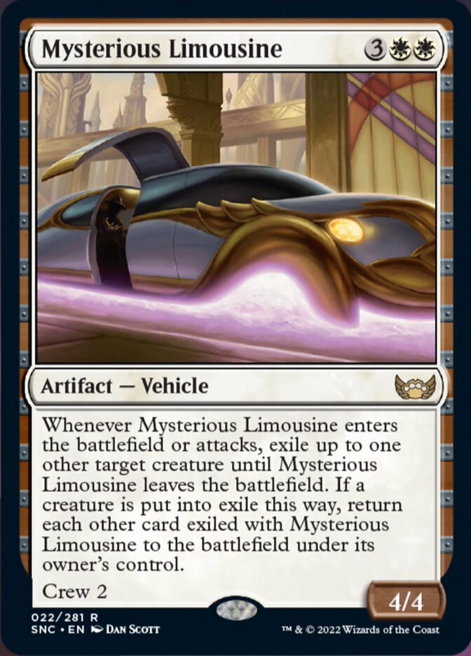 Mysterious Limousine [Streets of New Capenna] | Black Swamp Games