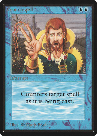 Counterspell [Limited Edition Beta] | Black Swamp Games