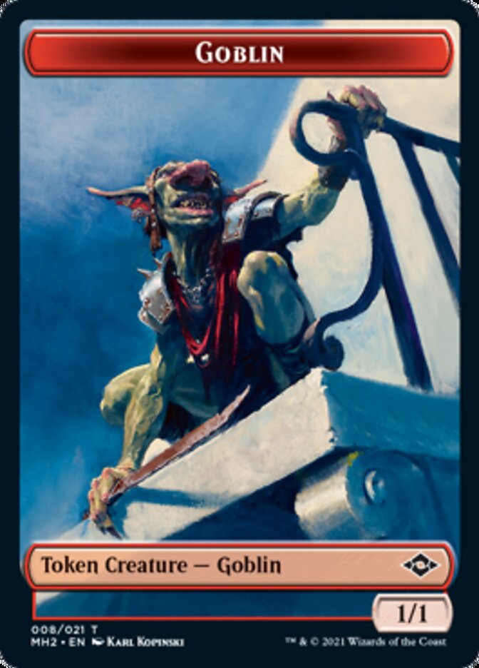 Goblin Token [Modern Horizons 2 Tokens] | Black Swamp Games