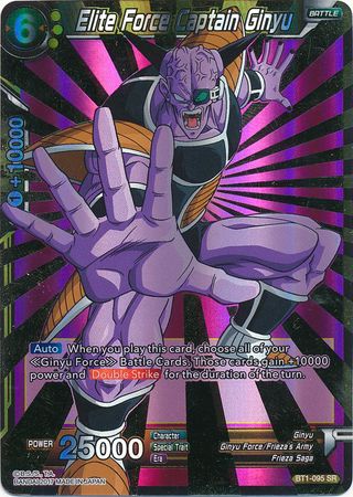 Elite Force Captain Ginyu [BT1-095] | Black Swamp Games