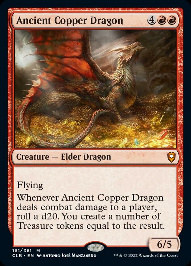 Ancient Copper Dragon [Commander Legends: Battle for Baldur's Gate] | Black Swamp Games