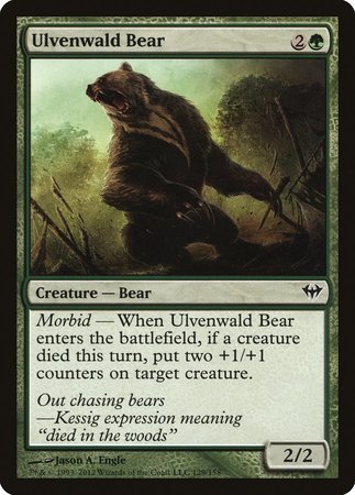 Ulvenwald Bear [Dark Ascension] | Black Swamp Games