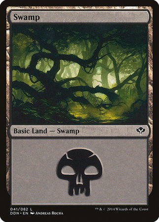 Swamp (41) [Duel Decks: Speed vs. Cunning] | Black Swamp Games