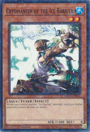 Cryomancer of the Ice Barrier (Duel Terminal) [HAC1-EN031] Common | Black Swamp Games