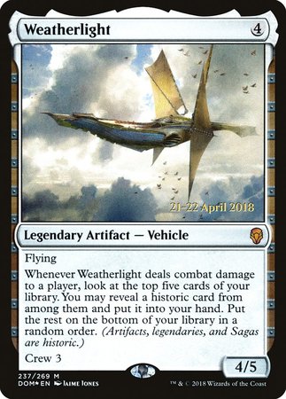 Weatherlight [Dominaria Promos] | Black Swamp Games