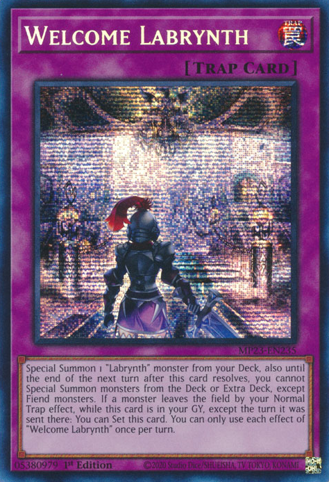 Welcome Labrynth [MP23-EN235] Prismatic Secret Rare | Black Swamp Games