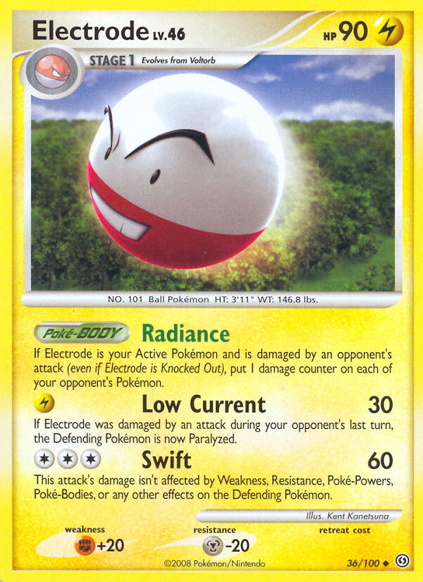 Electrode (36/100) [Diamond & Pearl: Stormfront] | Black Swamp Games