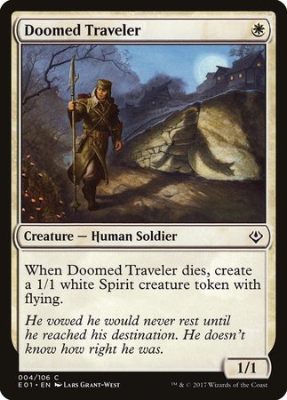 Doomed Traveler [Archenemy: Nicol Bolas] | Black Swamp Games