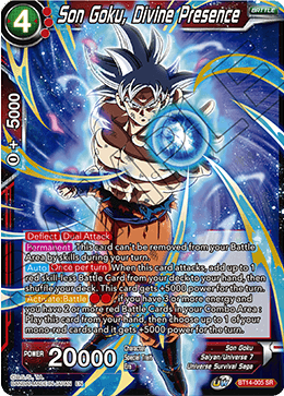 Son Goku, Divine Presence (BT14-005) [Cross Spirits] | Black Swamp Games