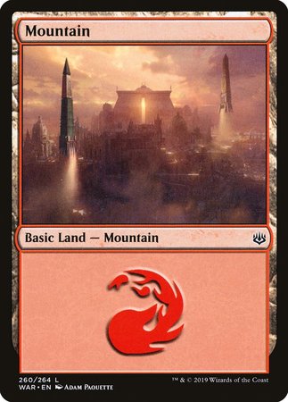 Mountain (260) [War of the Spark] | Black Swamp Games