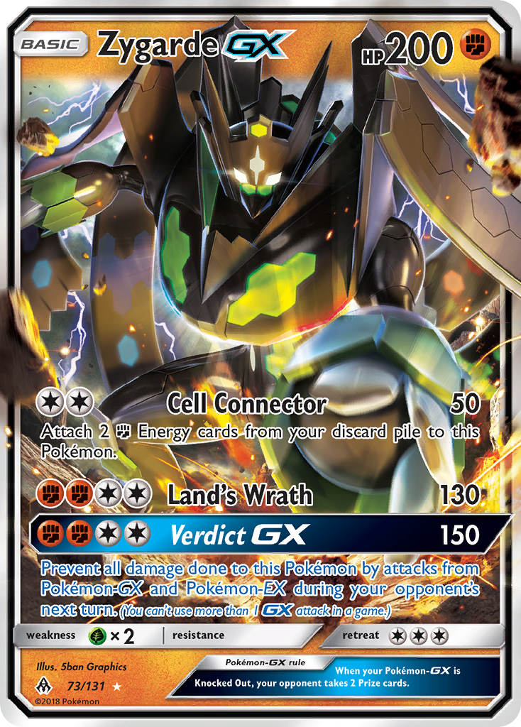 Zygarde GX (73/131) [Sun & Moon: Forbidden Light] | Black Swamp Games